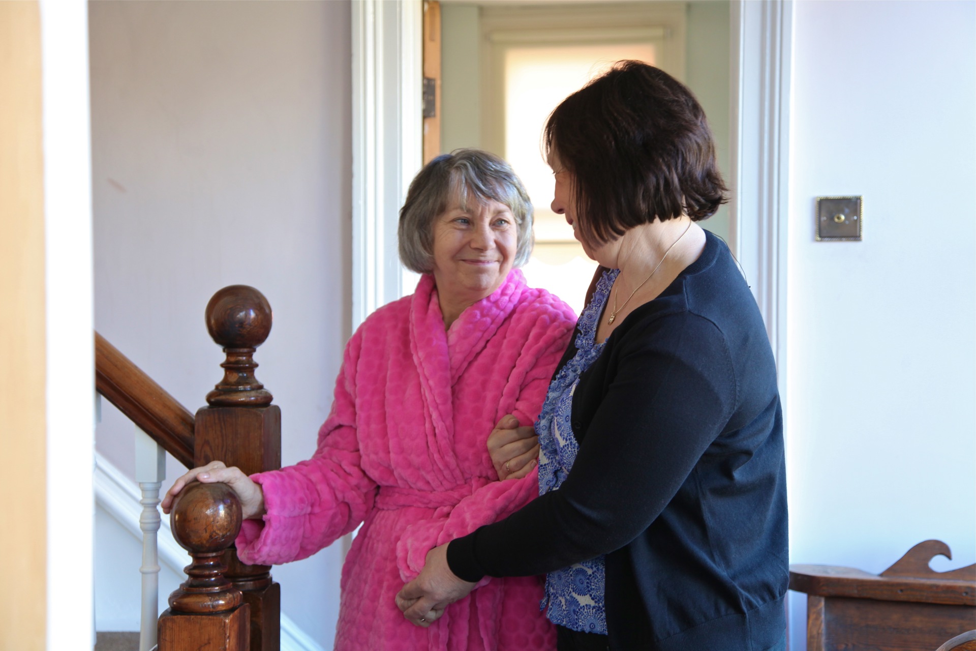 Live-in care opposed to residential care