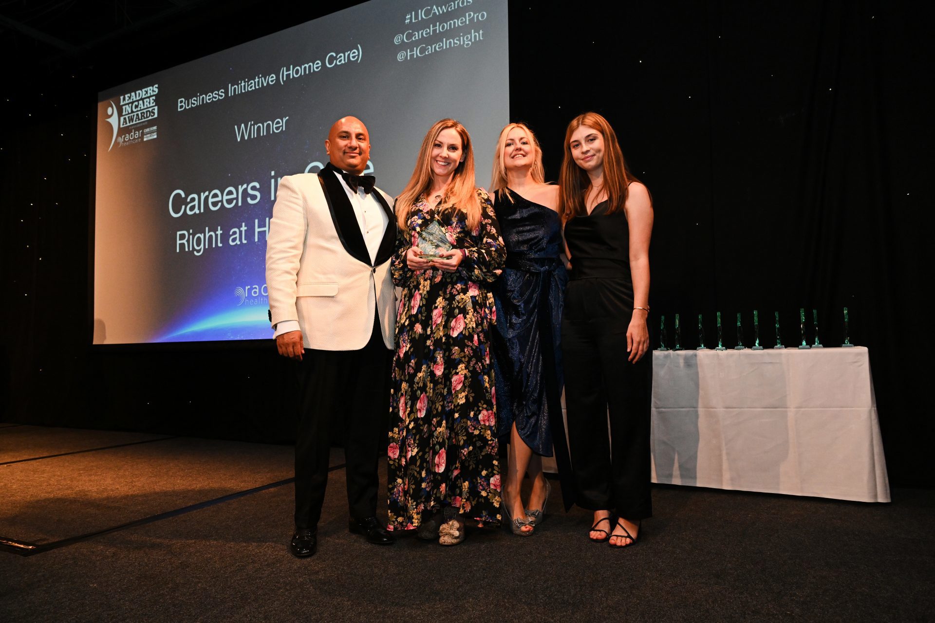 Double award win for right at home uk at the 2022 leaders in care